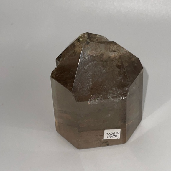 ❤️HP❤️ Gold Rutile in Quartz hand carved tower - Picture 5 of 17